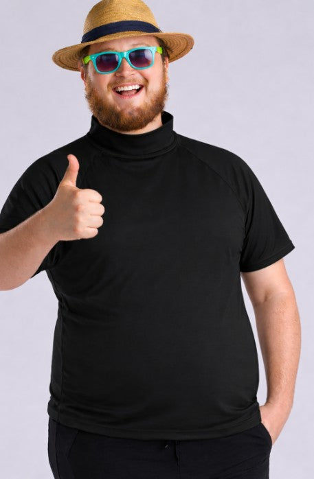 Custom fit plus size swimwear for men