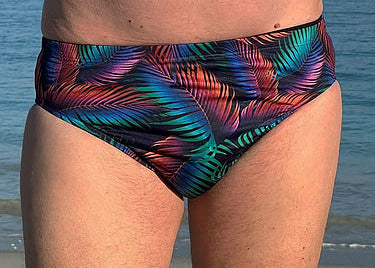Plus size mens swimwear briefs