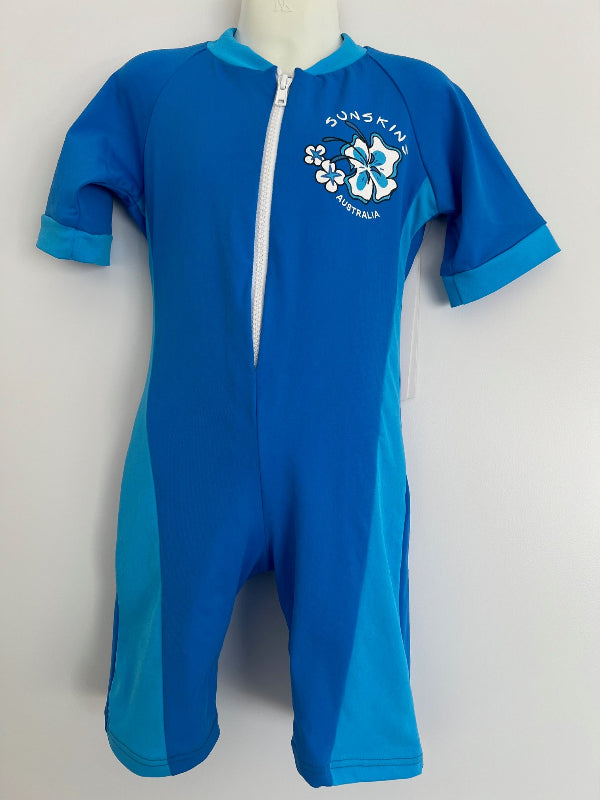 Girls Bodysuit Zio Front Sun Protection