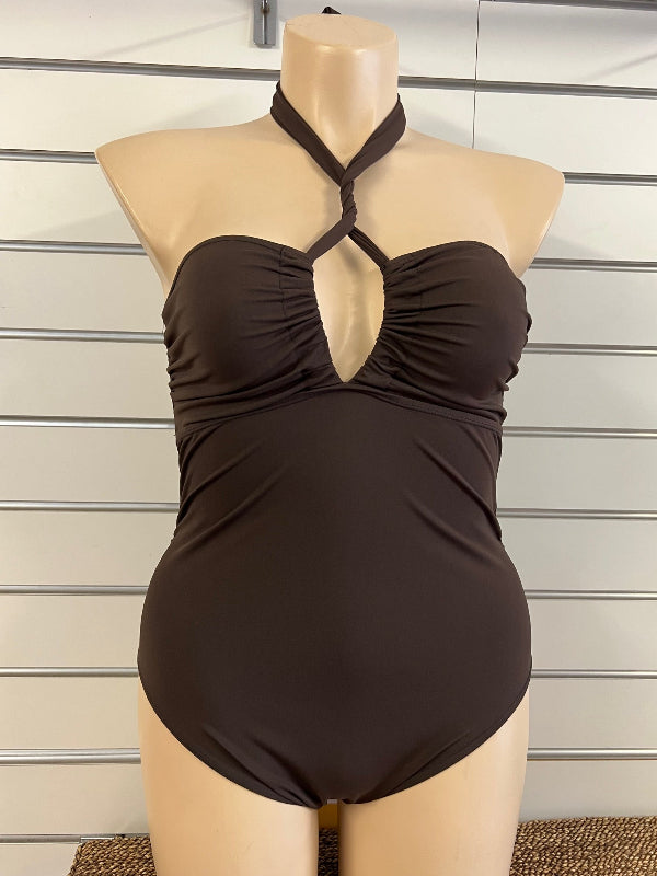 One Piece Halter Neck Swimsuit