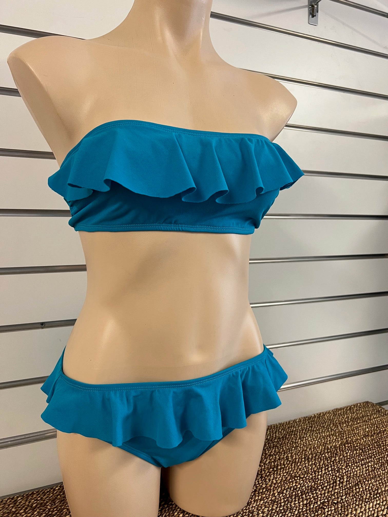 Skirtini Swim Briefs Chlorine Resistant - Teal Size 8