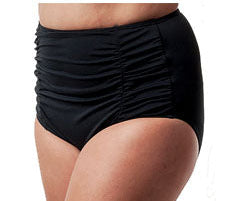 Ruched Pants Chlorine Resistant - Black Sizes 12 -24
