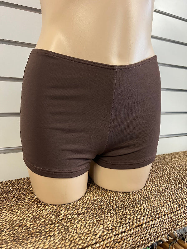 Boyleg Shorts Chlorine Resistant - Cocoa