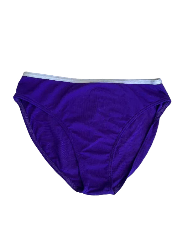 Purple swimsuit bikini bottom Briefs