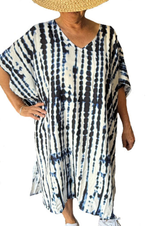 Women tie-dye Kaftan