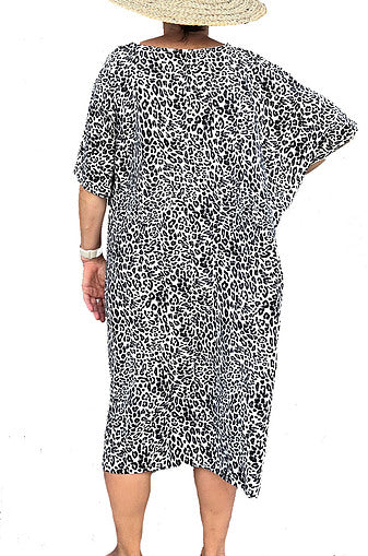 Kaftan Animal Print Plus Size