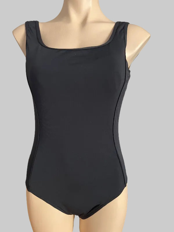 Women One Piece Swimsuit Black