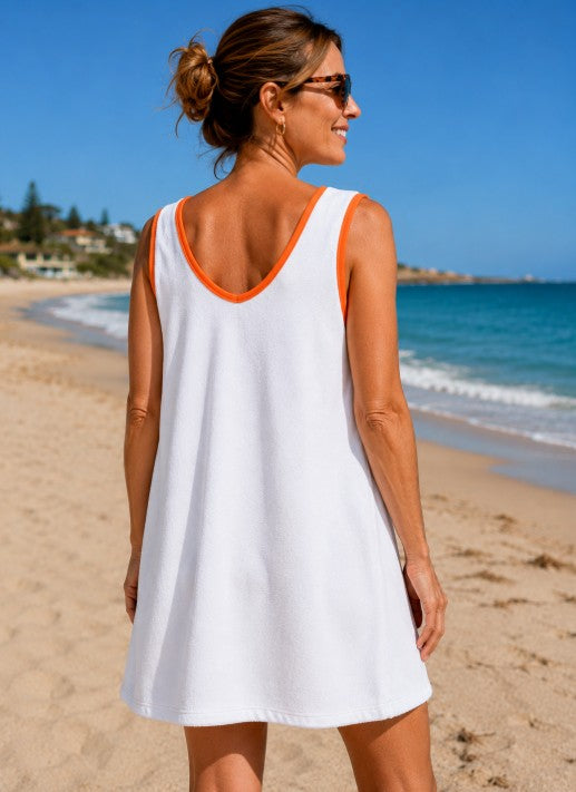 Viva Towel Dress White 