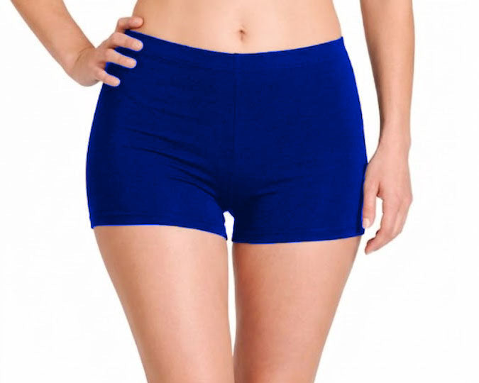 Boyleg Shorts Chlorine Resistant - Cobalt Blue Sizes 10 - 24