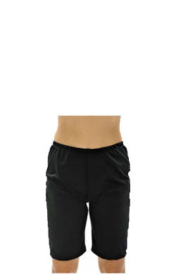 Long Swim Shorts - Black Sizes 12- 24