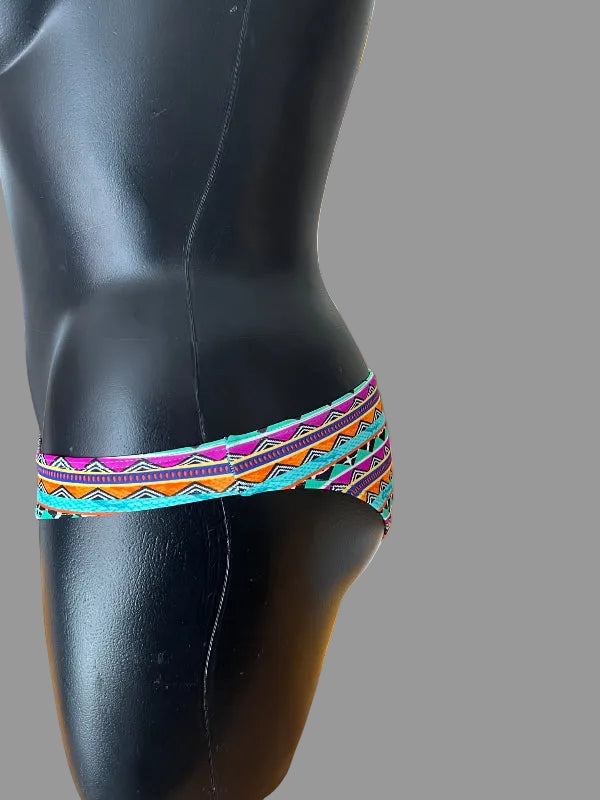 Heaven Hipster Briefs Bright geometric textured print